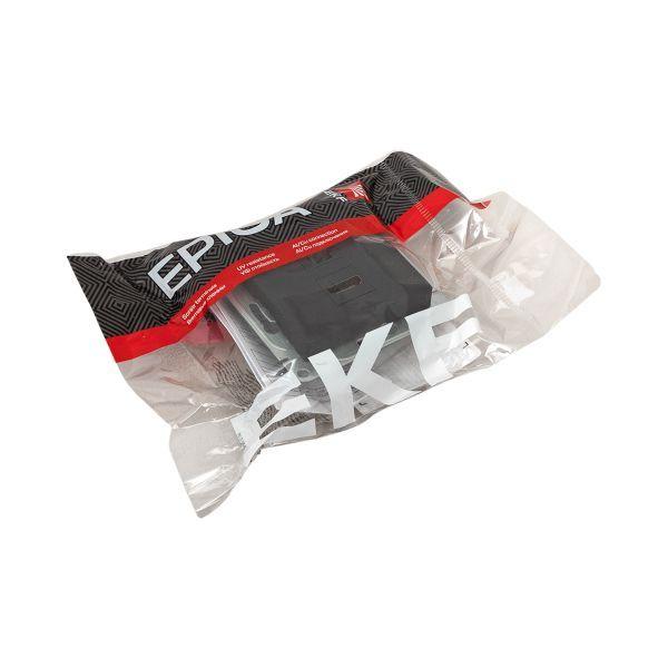  Розетка СП Эпика HDMI + RJ45 кат.5 механизм черн. EKF UP1-SOB-HDMI+RJ45 фото в каталоге от BTSprom.by