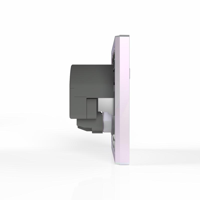 розетка 1-м сп pixel ip20 с заземл. с 2-мя заряд. устр. usb тип a+c механизм перламутр. tokov electric tke-px-r1u2ac-c04 от BTSprom.by