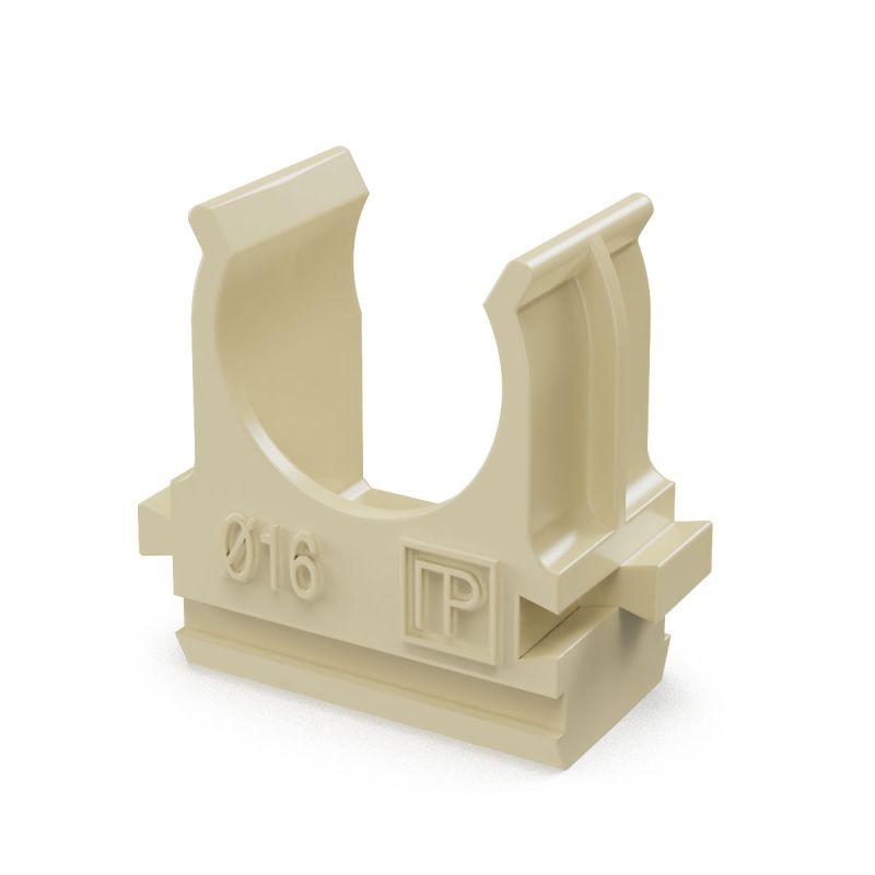 держатель для труб (клипса) d16мм негорюч. атмосферостойкая сосна (нг) (уп.10м) промрукав pr13.02771 от BTSprom.by