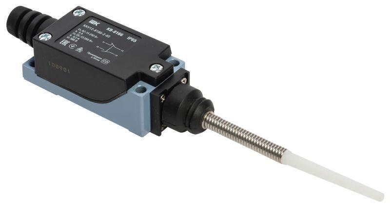 выключатель концевой кв-8166 ip65 шток пруж. с диэл. на отклон. iek kkv12-8166-2-65 от BTSprom.by