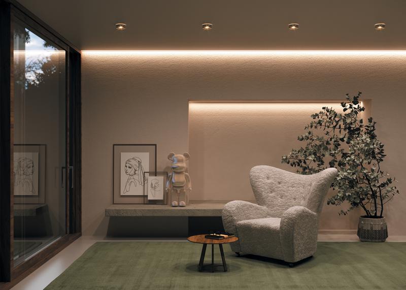  Лента светодиодная 24В 2835 20Вт/м 3000К IP20 (уп.5м) Maytoni 201111 фото в каталоге от BTSprom.by