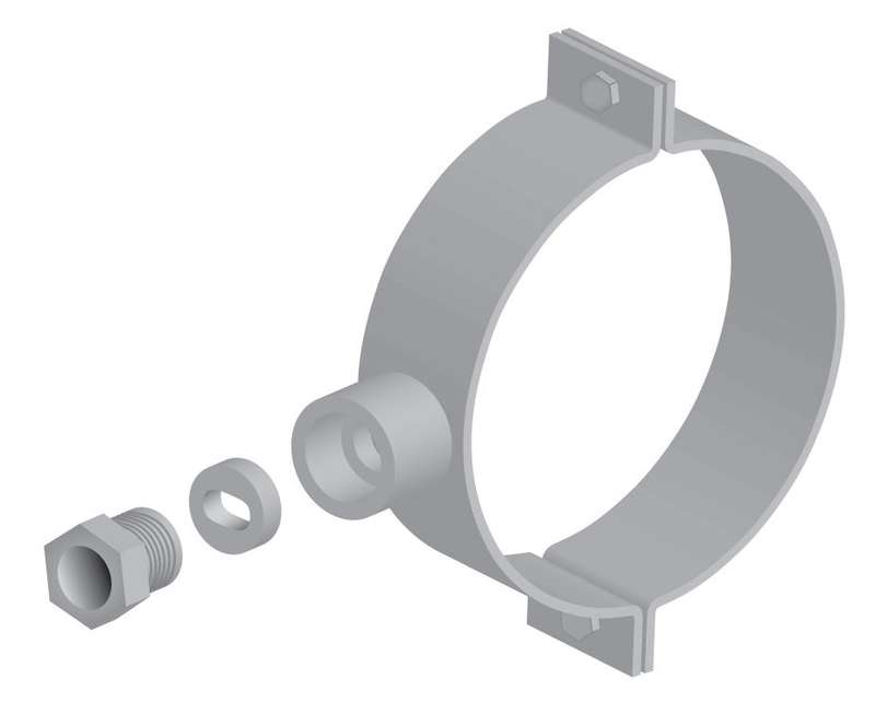 хомут для ввода кабеля в трубу d100мм тс.12.001 сст 100035922300 от BTSprom.by