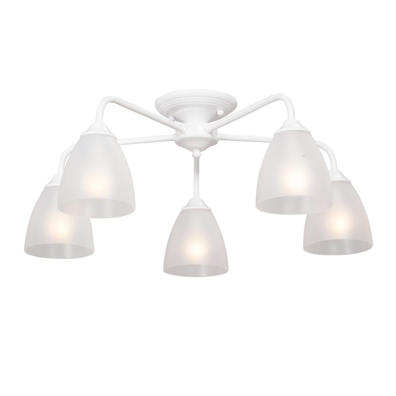 люстра v3946-0/5pl 5xe14 макс. 40вт плафон пп vitaluce v3946-0/5pl от BTSprom.by