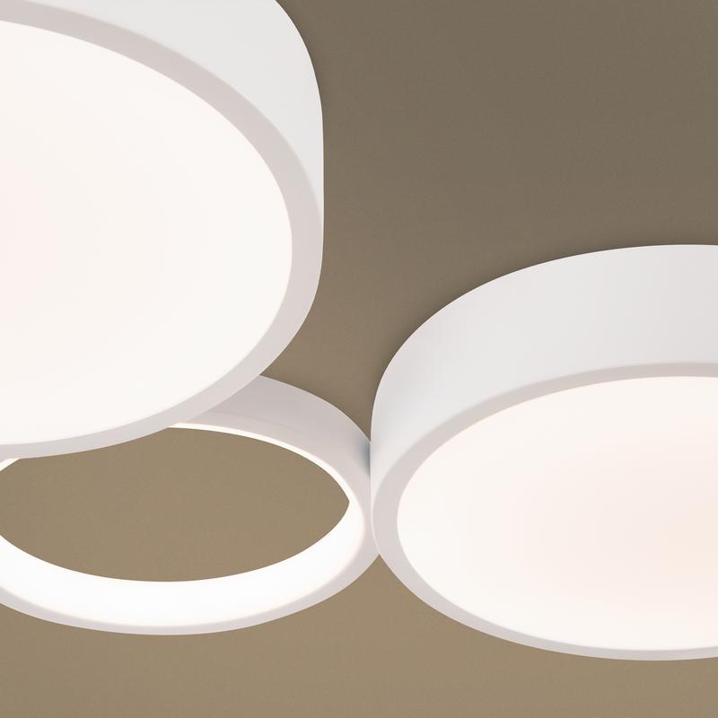  Светильник Molecule 56Вт IP20 потолочн. Freya FR6080CL-L76W фото в каталоге от BTSprom.by