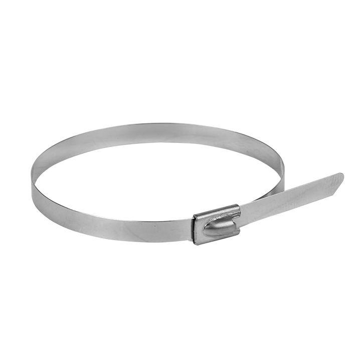 хомут aisi 304 4.6х200 нерж. сталь flexlock (уп.10шт) proxima ekf plc-fl-tss-304-4.6x200-r от BTSprom.by