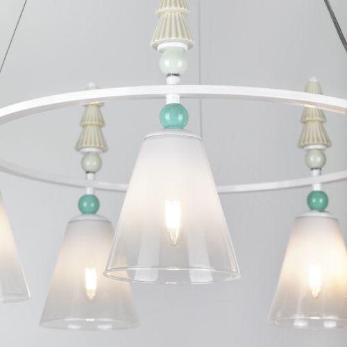  Люстра Cataleya 4146-305 60Вт 5хE27 дизайн Rivoli Б0066494 фото в каталоге от BTSprom.by