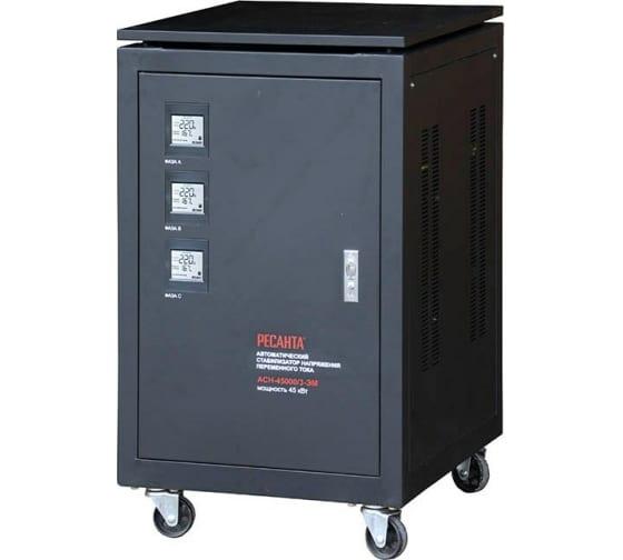 стабилизатор напряжения асн-45000/3 3ф 45квт ip20 электромех. ресанта 63/4/14 от BTSprom.by