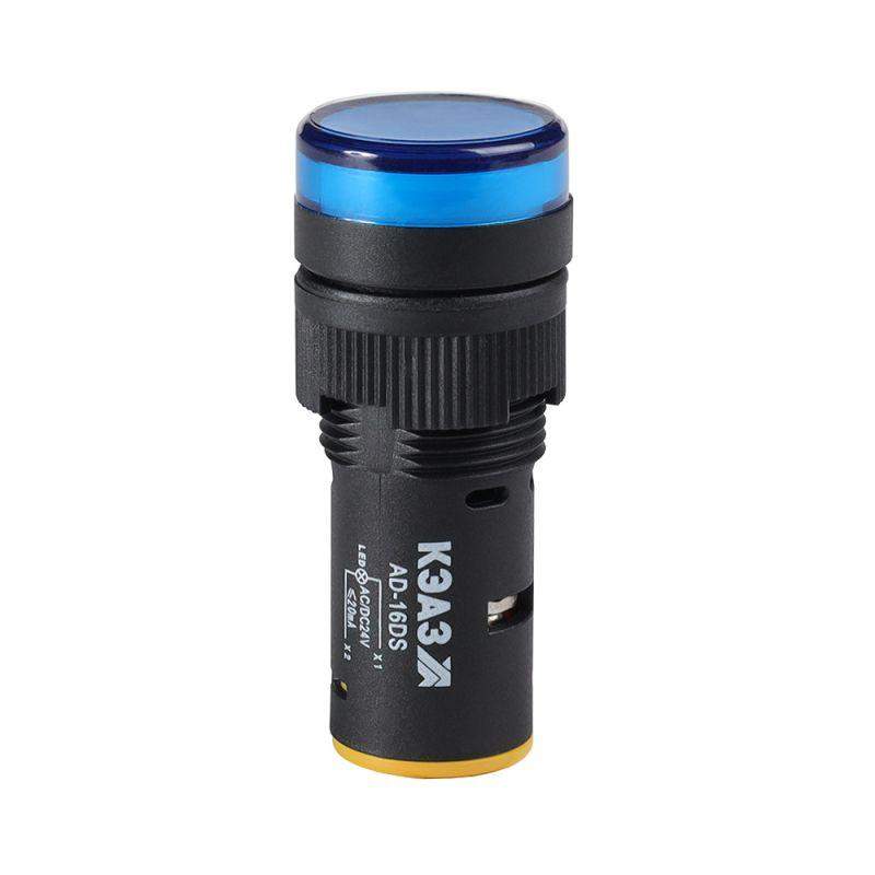 лампа ad16ds(led) матрица d16мм син. 230в ac кэаз 357824 от BTSprom.by