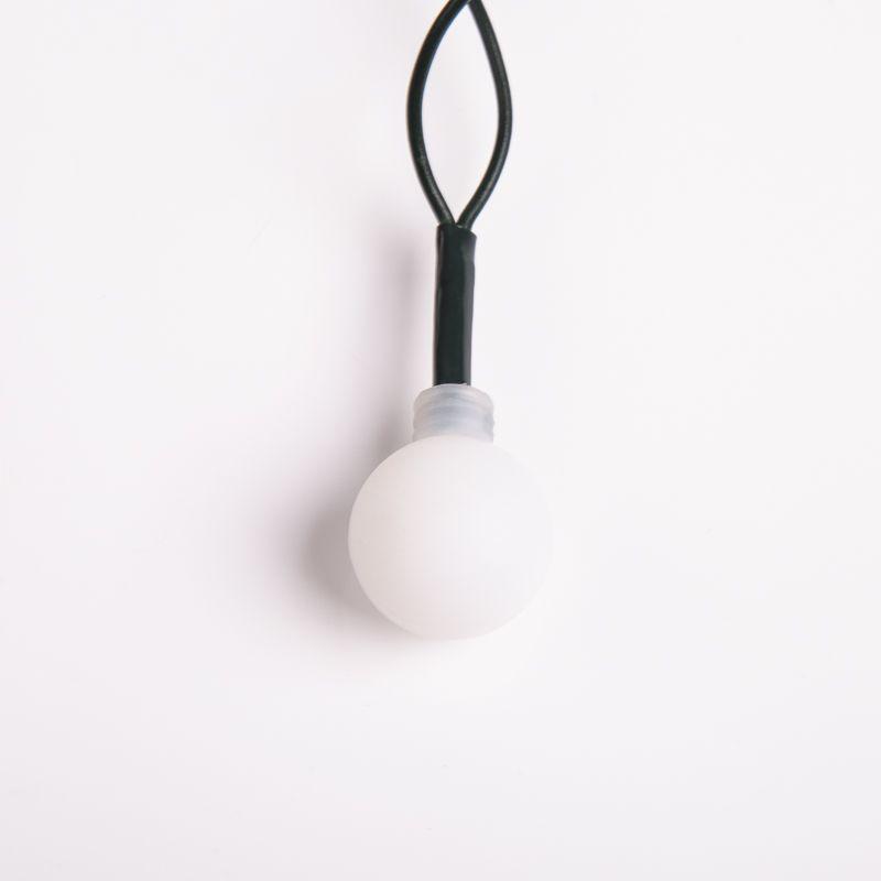  Гирлянда светодиодная "Шарики" 5м d18мм 30LED RGB 3.5Вт IP20 провод ПВХ темн. зел. Neon-Night 303-540 фото в каталоге от BTSprom.by