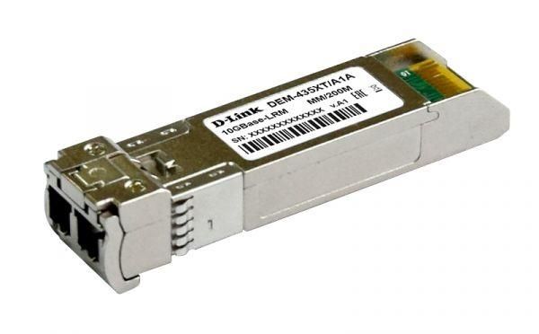 трансивер sfp 435xt/a1a с 1 портом 10gbase-lrm для многомод. оптич. кабеля (до 200м) d-link 1410338 от BTSprom.by