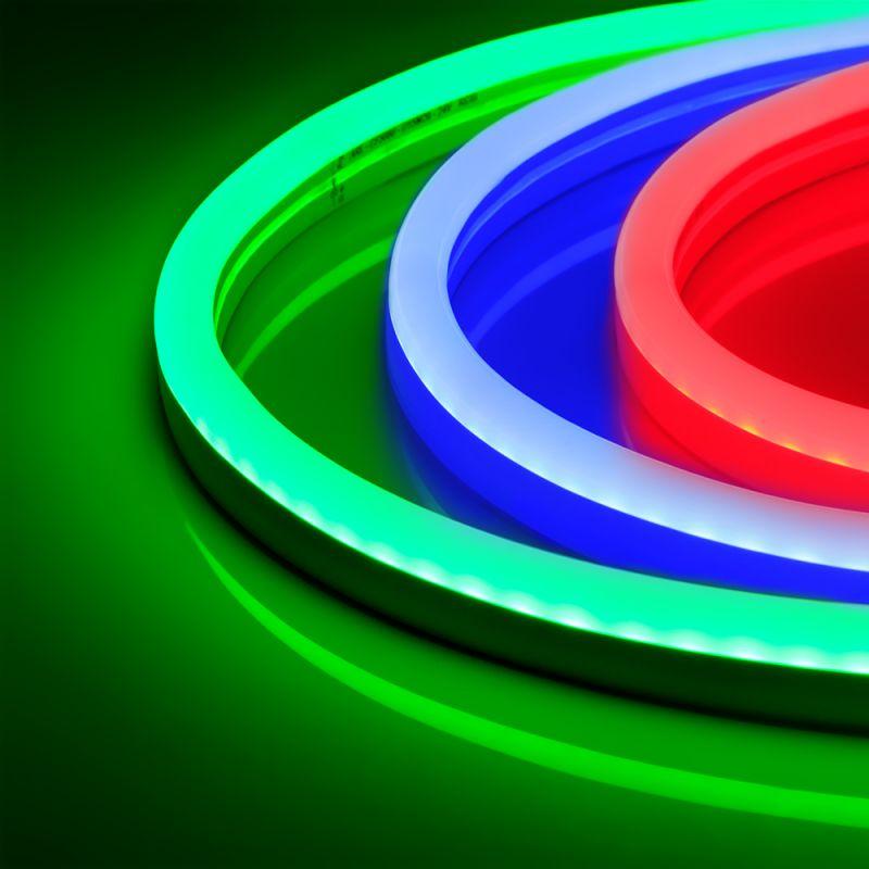 неон гибкий arl-neon-2617-side 24в rgb (8вт/м ip65) (уп.50м) arlight 030873 от BTSprom.by