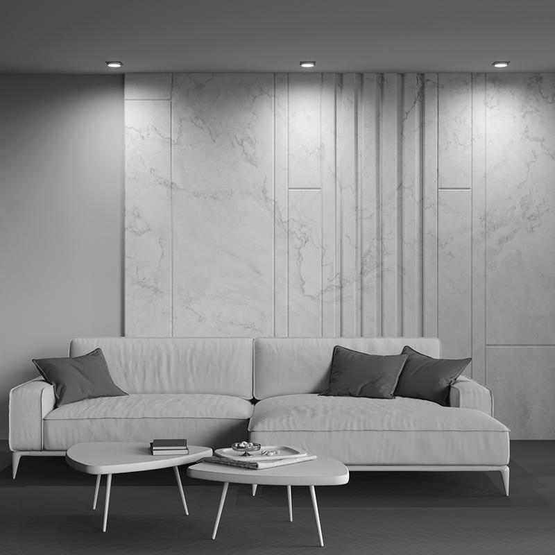  Светильник Hoop 1х12Вт GX53 встраив. Maytoni DL086-GX53-SQ-BW фото в каталоге от BTSprom.by