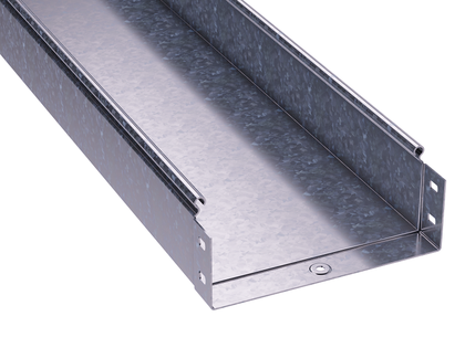 Лоток листовой неперфорированный 200х80 L3000 сталь 1мм цинк-ламель DKC 3506410ZL от BTSprom.by