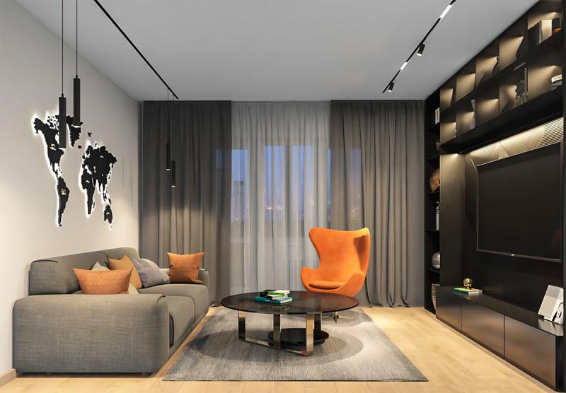  Светильник SMART LINEAR 9Вт 3000К-6000К DIM линейный черн. DENKIRS 611687 фото в каталоге от BTSprom.by