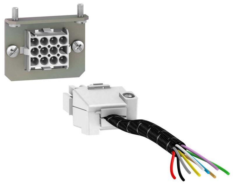  Разъем на 9 пров. (2 части) (NSX100/250) SchE LV429272 фото в каталоге от BTSprom.by