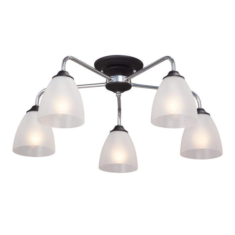  Люстра 5xE14 макс. 40Вт плафон ПП Vitaluce V3946-1/5PL фото в каталоге от BTSprom.by