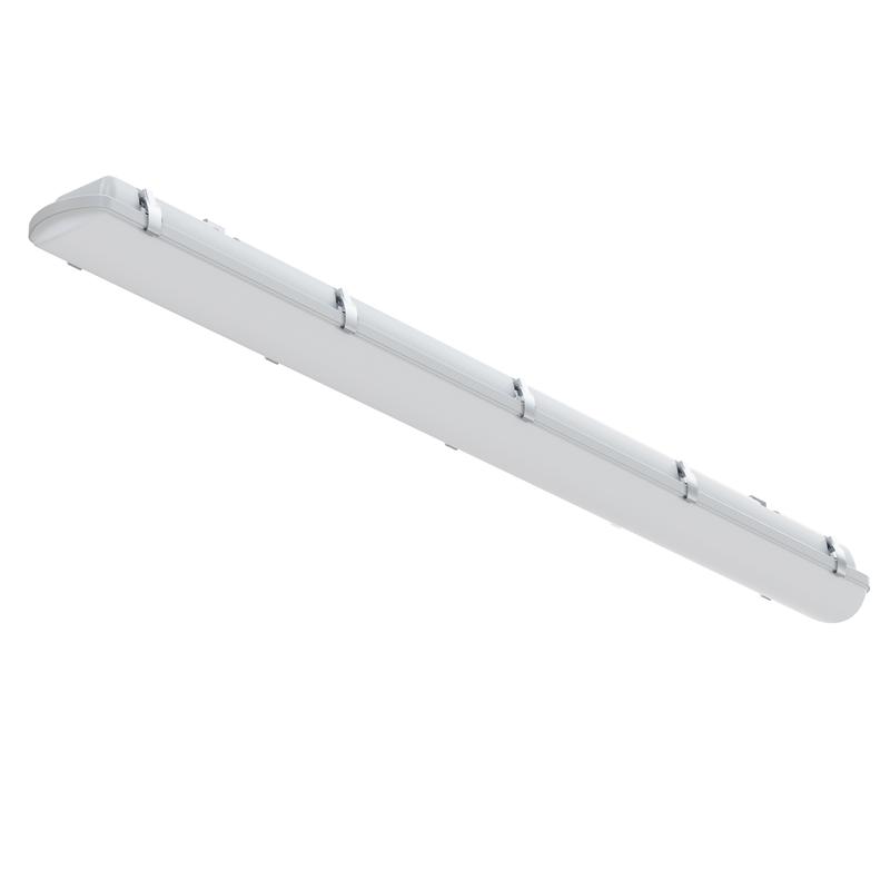 светильник светодиодный uly-k70a 40w/4000к/l126 ip65 white 4000к 4360лм 1260х150х100мм промышленный бел. uniel ul-00008493 от BTSprom.by