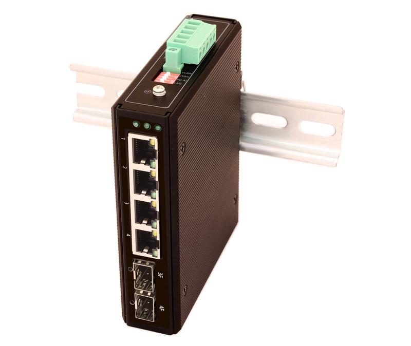 коммутатор промышленный poe sw-80402-i(port 60вт 240вт) gigabit ethernet на 6 портов. osnovo 14245 от BTSprom.by