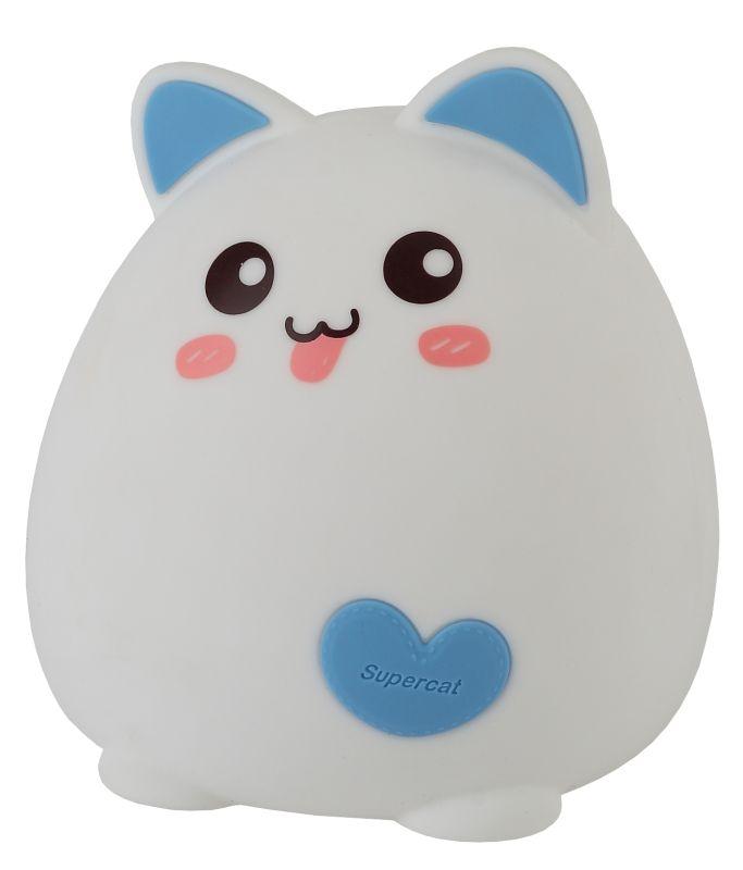 светильник nled-414-2w-bu ночник бел. с син. эра б0041093 от BTSprom.by