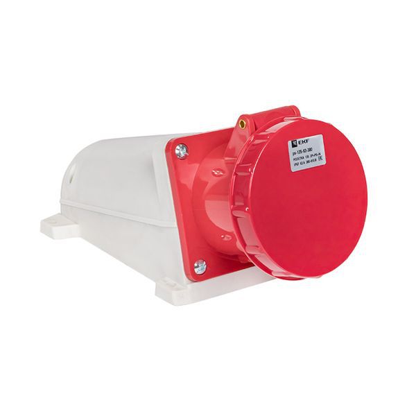 розетка наружн. уст. 63а 380в 3p+ре+n ip67 (135) ekf ps-135-63-380 от BTSprom.by