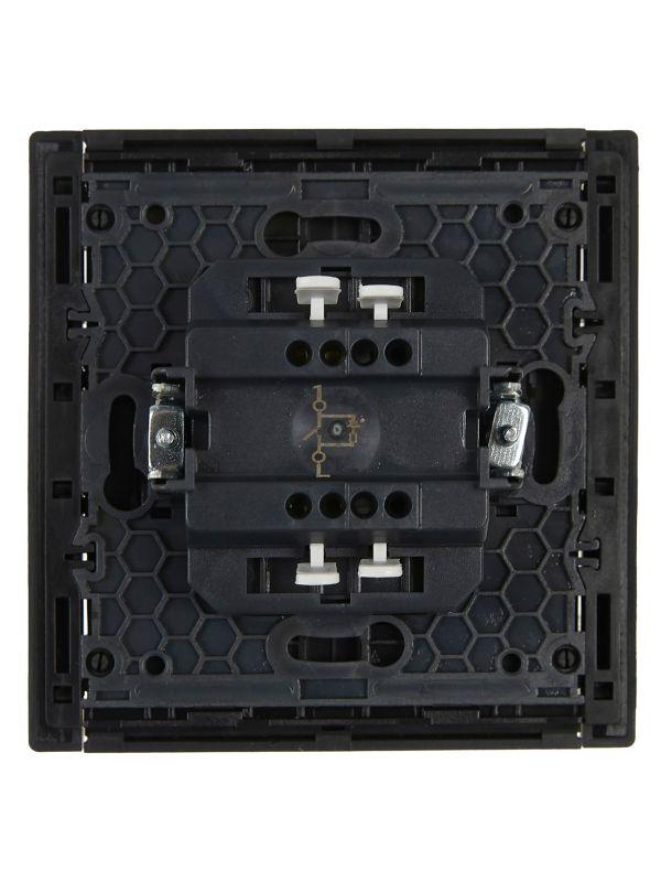  Выключатель 1-кл. СП FORTE&PIANO 10А FP302 с индикацией сер. IEK FP-V10-1-10-1-K03 фото в каталоге от BTSprom.by