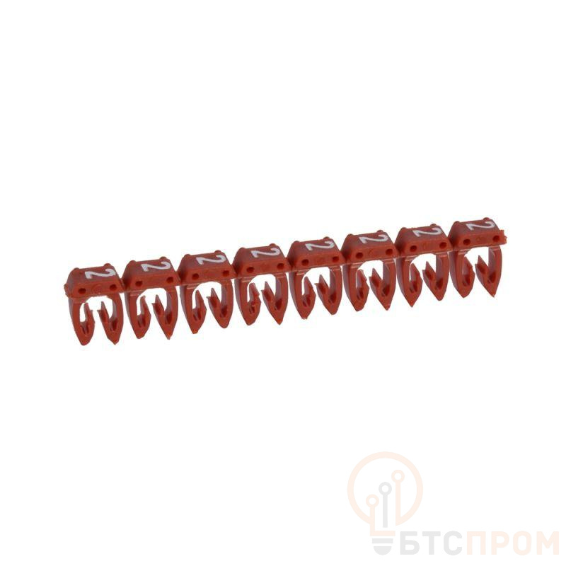 Маркер каб. 0.5-1.5кв.мм CAB3 "2" красн. (уп.1200шт) Leg 038212 фото в каталоге от BTSprom.by  Маркер каб. 0.5-1.5кв.мм CAB3 "2" красн. (уп.1200шт) Leg 038212 фото в каталоге от BTSprom.by