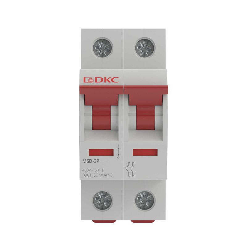  Выключатель нагрузки модульный 2п 40А MSD YON MSD-2P40 фото в каталоге от BTSprom.by