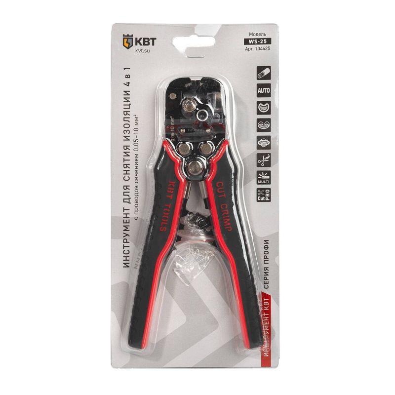  Инструмент для снятия изоляции WS-25 ПРОФИ КВТ 104425 фото в каталоге от BTSprom.by
