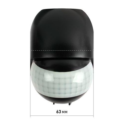  Датчик движения инфракрасн. настен. MD 011 1200Вт 180град. IP44 черн. Эра Б0066991 фото в каталоге от BTSprom.by