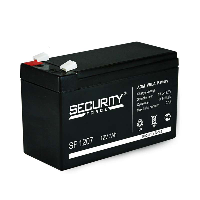 аккумулятор опс 12в 7а.ч sf 1207 security force 4614030010005 от BTSprom.by