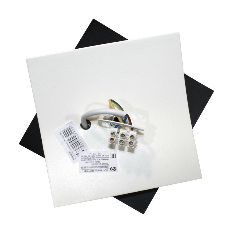  Светильник НСБ 01-60-105 (Плафон 62997) "Конверт" 213 черн./бел. (инд. упак.) Элетех 1005403245 фото в каталоге от BTSprom.by