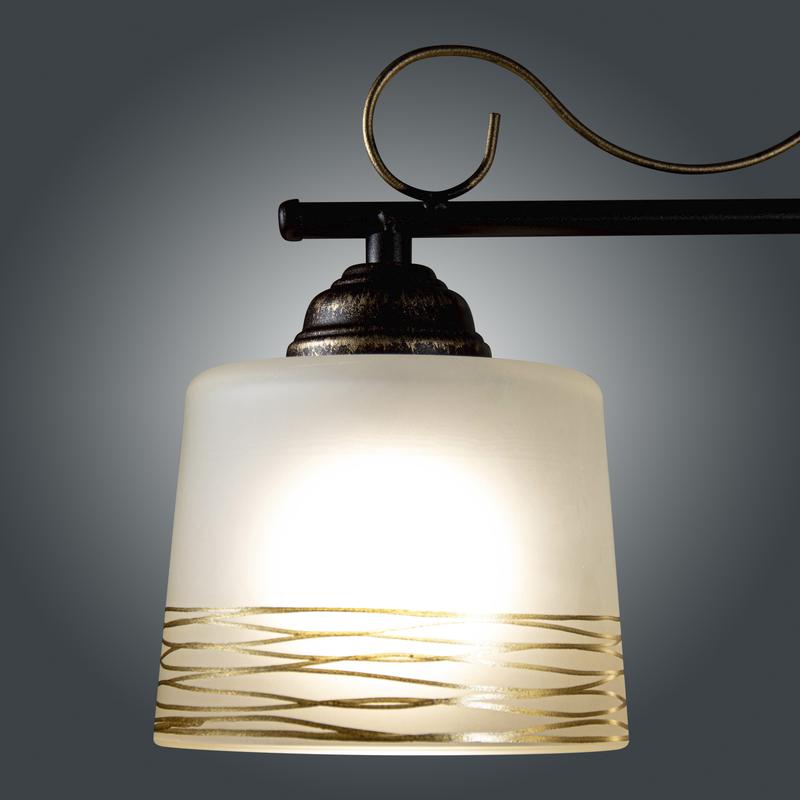  Светильник НПБ 01-3х60-131 (Плафон 00007) "Дус" 131 кор./зол. IP20 E27 (инд.упак.) Элетех 1005404055 фото в каталоге от BTSprom.by