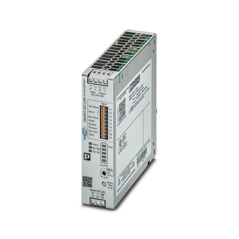 источник бесперебойного питания quint4-ups/24dc/24dc/10/usb phoenix contact 2907067 от BTSprom.by