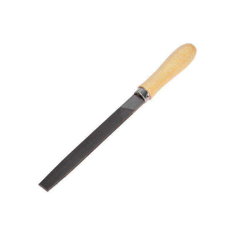напильник плоский 150мм деревянная ручка kranz kr-12-4122 от BTSprom.by