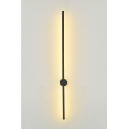светильник светодиодный grace 6186-702 led 15вт 3000к настен. черн. rivoli б0068433 от BTSprom.by
