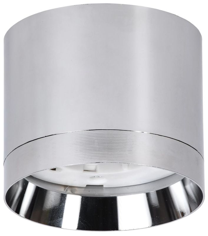 светильник 4015 накладной потолочный под лампу gx53 хром iek lt-upb0-4015-gx53-1-k23 от BTSprom.by