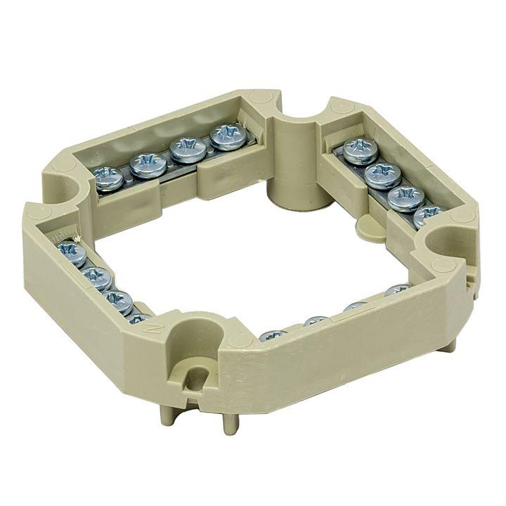 клеммник для распаячных и универсальных коробок шаг крепления 90мм proxima ekf plc-020-018 от BTSprom.by