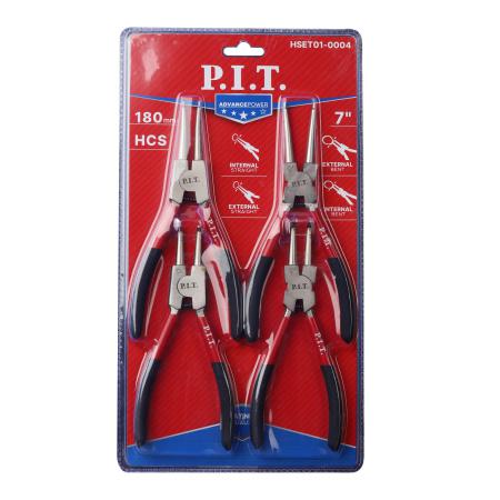 набор съемников стопорных колец advance 180мм разжимная пружина (4 предмета) p.i.t. hset01-0004 от BTSprom.by