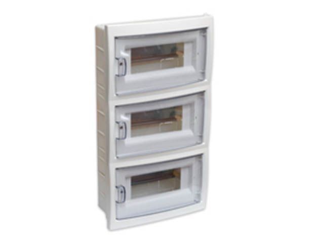 бокс пласт. 36 модулей скрытый с крышкой ip 40, bylectrica (448х314х107 мм) кнс-36д от BTSprom.by