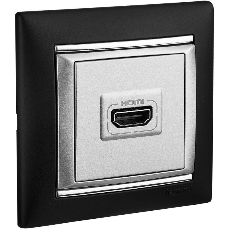  Рамка 1-м Valena горизонт. ноктюрн/сереб. Leg 770391 фото в каталоге от BTSprom.by