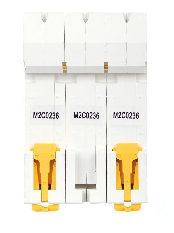  Выключатель автоматический модульный 3п C 2А M06N ARMAT IEK AR-M06N-3-C002 фото в каталоге от BTSprom.by