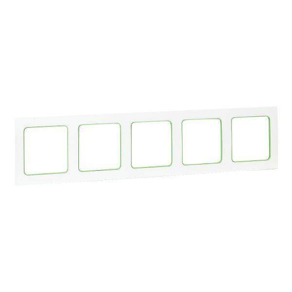 рамка 5-м стокгольм бел. с линией цвета зел. ekf exm-g-306-20 от BTSprom.by