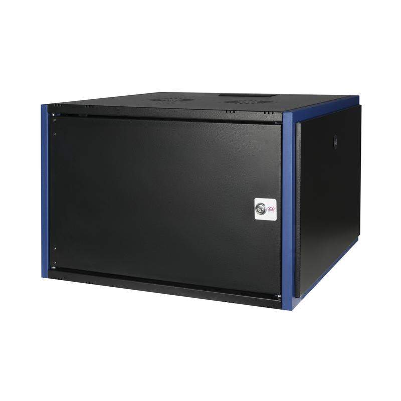 шкаф настенный 19дюйм 7u 600х600 дв. метал. черн. datarex dr-610021 от BTSprom.by