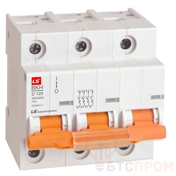 Выключатель автоматический модульный 3п D 80А 10кА BKH LS Electric 061301988B фото в каталоге от BTSprom.by  Выключатель автоматический модульный 3п D 80А 10кА BKH LS Electric 061301988B фото в каталоге от BTSprom.by