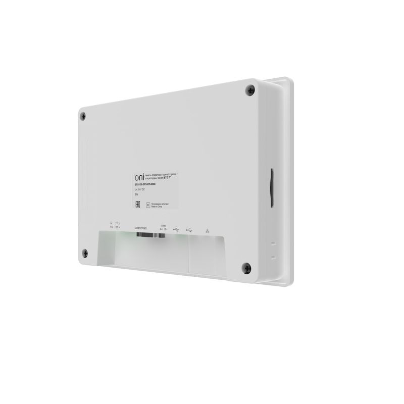 Панель оператора базовая ETG 7дюйм Ethernet ONI ETG-150-EPS-070-0000 фото в каталоге от BTSprom.by