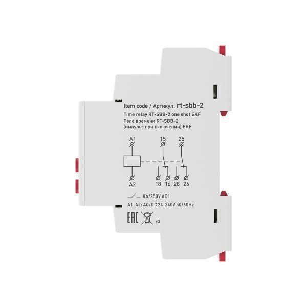  Реле времени RT-SBB-2 (импульс при включении) PROxima EKF rt-sbb-2 фото в каталоге от BTSprom.by