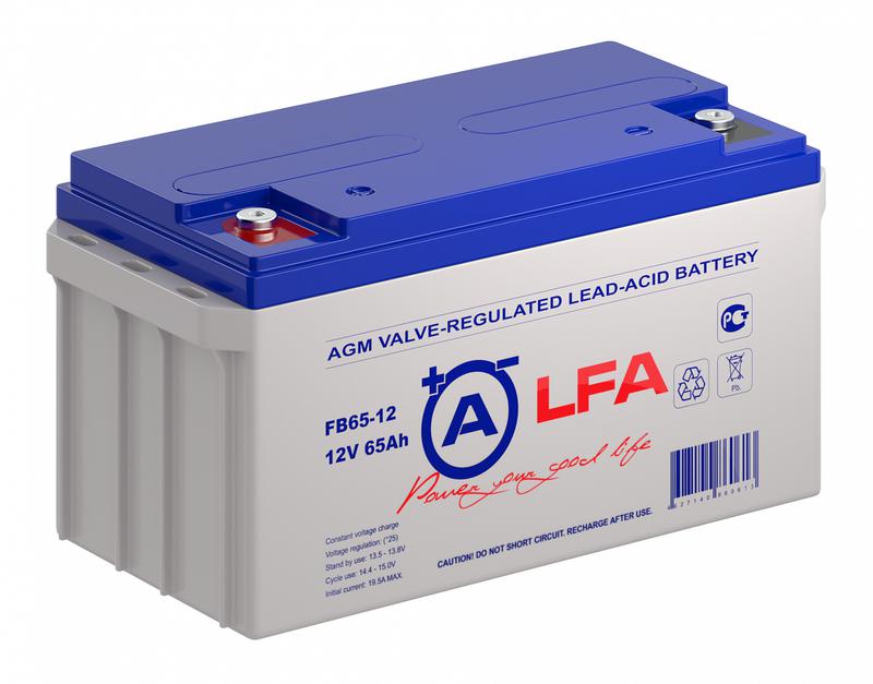  Аккумулятор 12В 65А.ч LFA FB65-12 LFA фото в каталоге от BTSprom.by