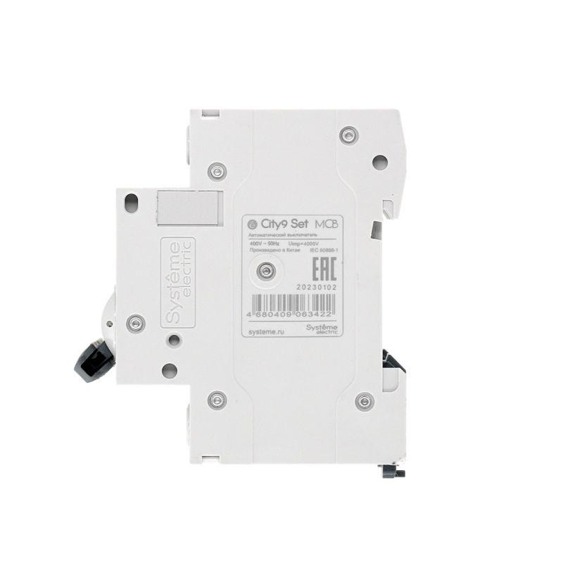  Выключатель автоматический модульный 4п B 63А 4.5кА City9 Set 400В SE C9F14463 фото в каталоге от BTSprom.by