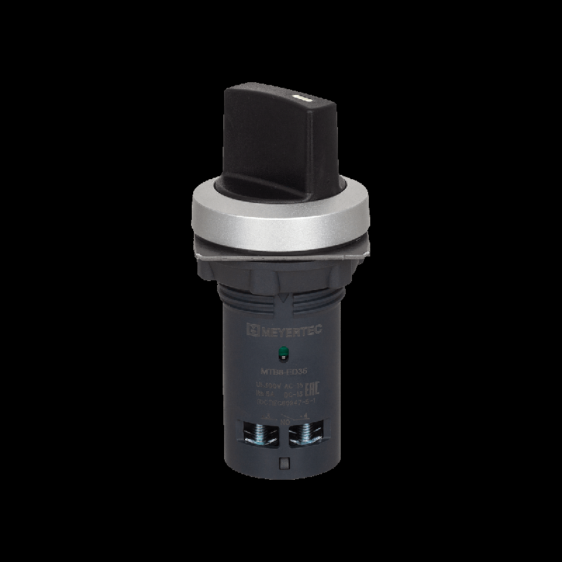 переключатель на 3 положения с фиксацией короткая ручка 1no+1nc ip65 пластик mtb8-ed35 овен 151258 от BTSprom.by