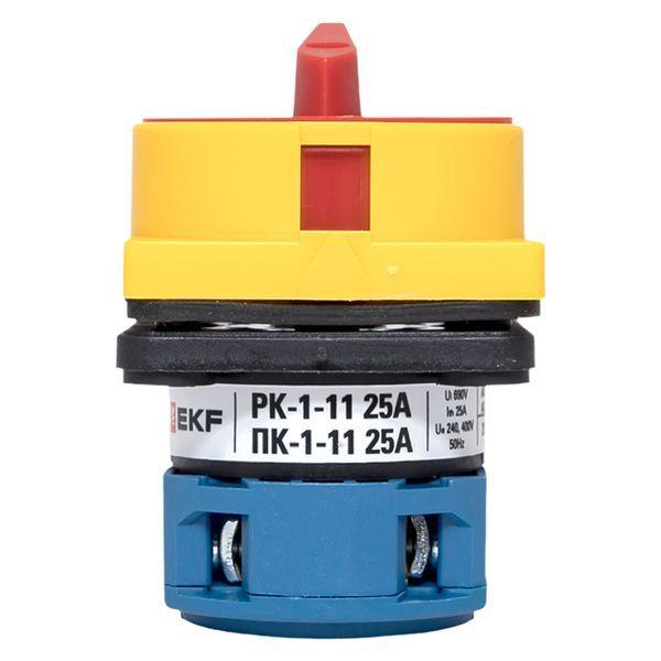  Переключатель кулачковый ПК-1-11 25А 1п "0-1" с блокировкой IP65 PROxima EKF pk-1-11-25-a65 фото в каталоге от BTSprom.by